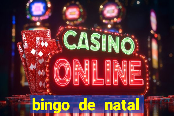 bingo de natal para imprimir gratis